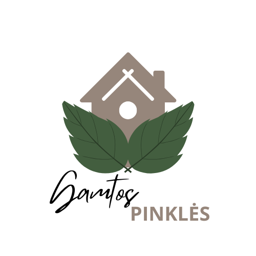 Gamtos pinklės logotipas.